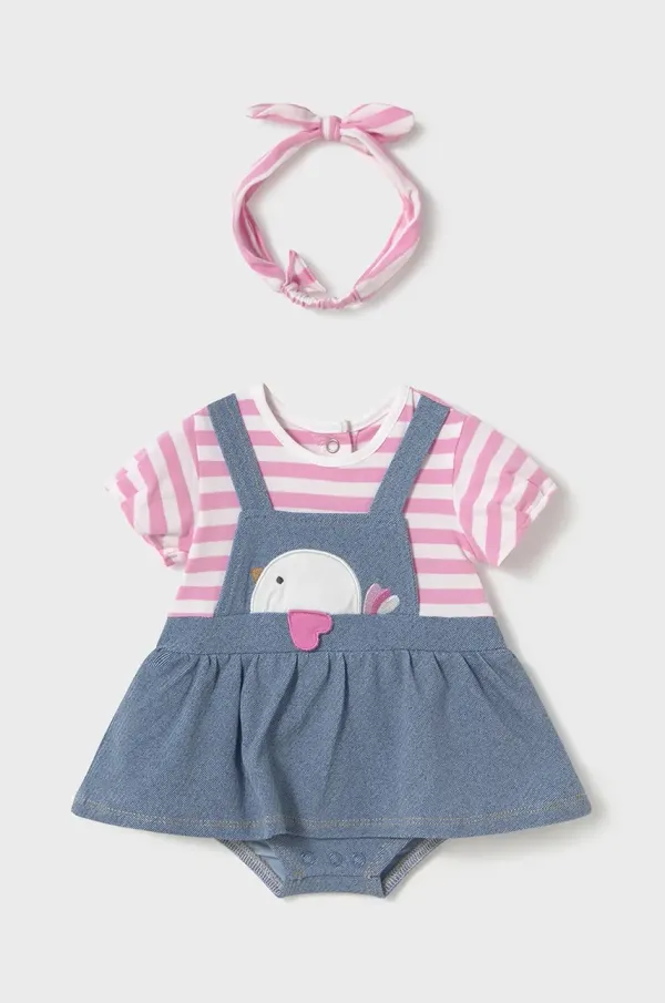 Mayoral Newborn Pamučni kombinezon za bebe Mayoral Newborn 1658