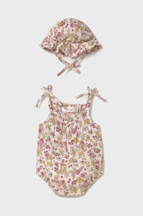 Mayoral Newborn Pamučni kombinezon za bebe Mayoral Newborn 1667