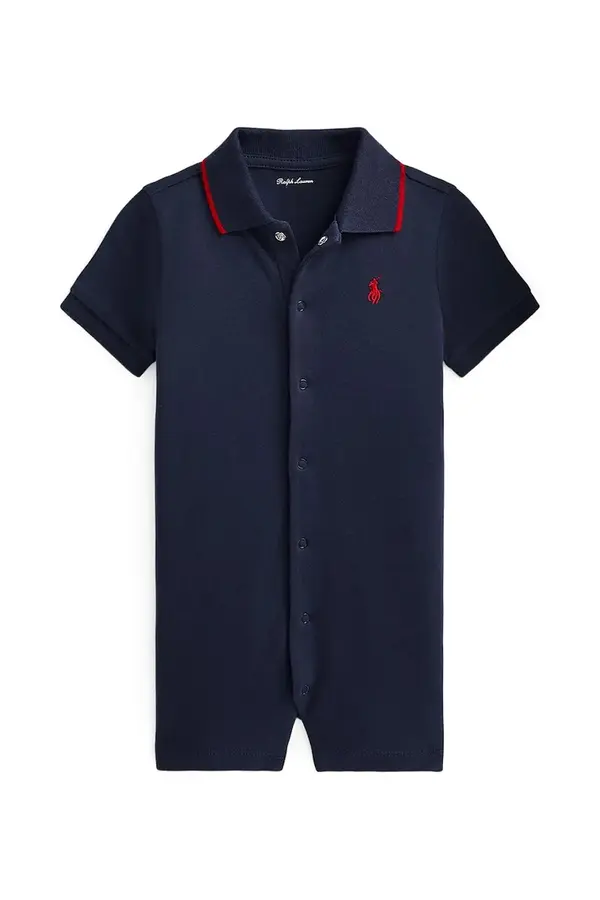 Polo Ralph Lauren Pamučni kombinezon za bebe Polo Ralph Lauren