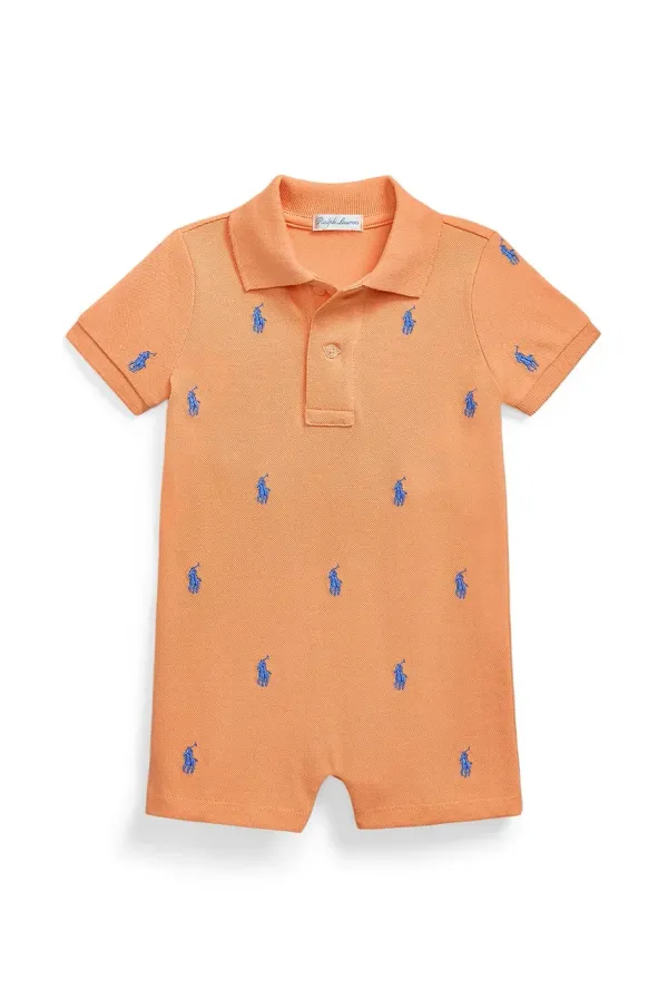 Polo Ralph Lauren Pamučni kombinezon za bebe Polo Ralph Lauren 3.21E+11