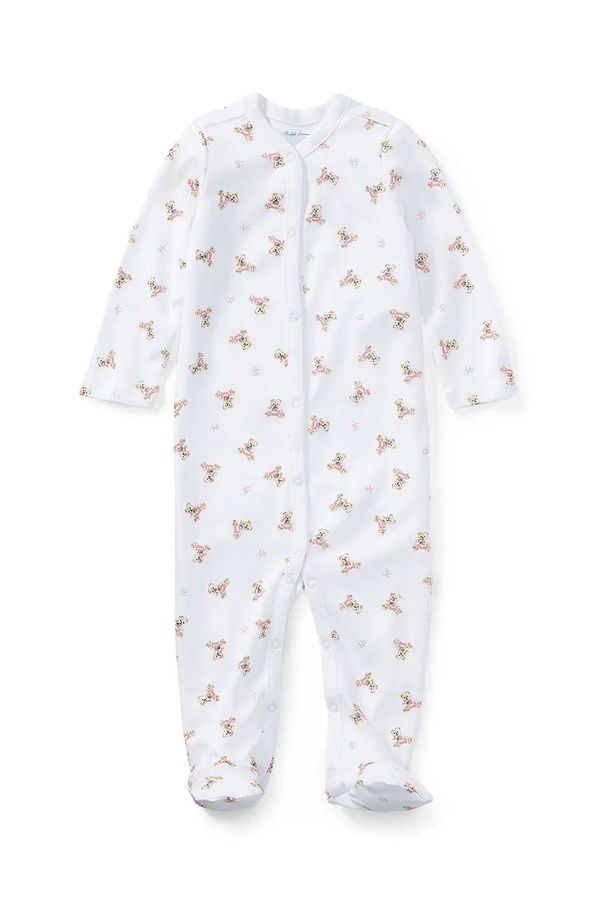 Polo Ralph Lauren Pamučni kombinezon za bebe Polo Ralph Lauren 3,10683E+11