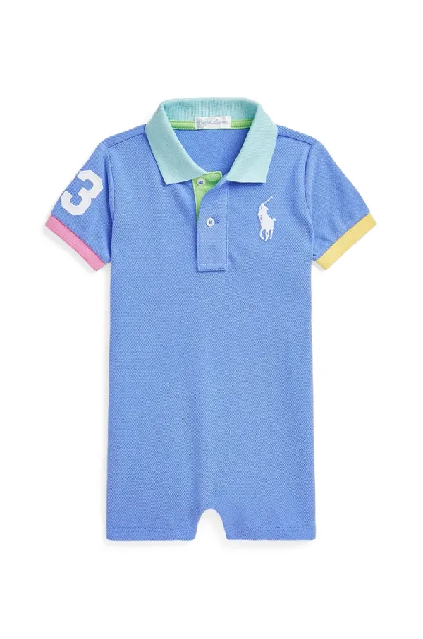 Polo Ralph Lauren Pamučni kombinezon za bebe Polo Ralph Lauren 3,20936E+11