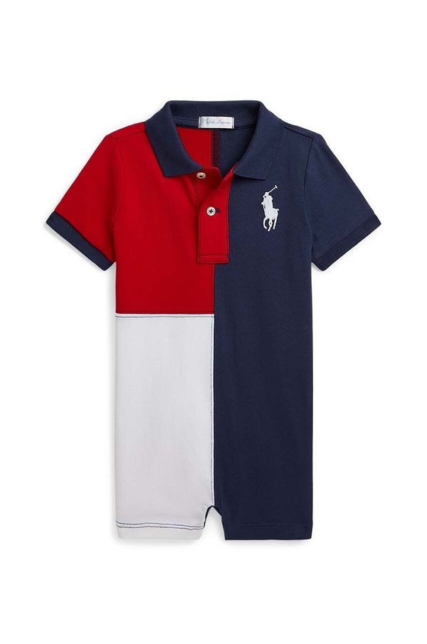 Polo Ralph Lauren Pamučni kombinezon za bebe Polo Ralph Lauren 3,20942E+11