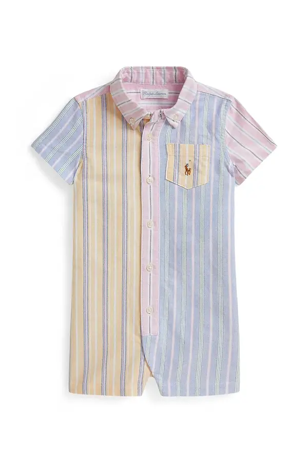 Polo Ralph Lauren Pamučni kombinezon za bebe Polo Ralph Lauren