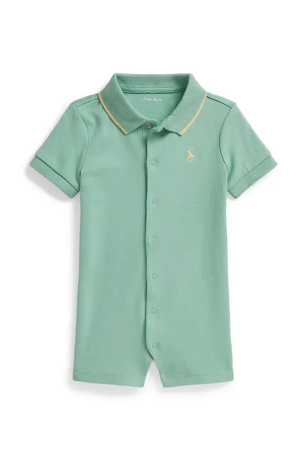 Polo Ralph Lauren Pamučni kombinezon za bebe Polo Ralph Lauren