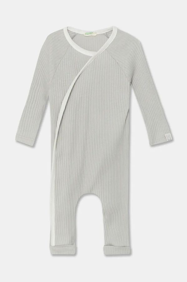 United Colors of Benetton Pamučni kombinezon za bebe United Colors of Benetton 3FMG0T01Z