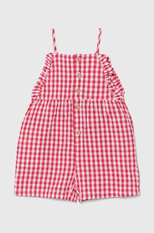 United Colors of Benetton Pamučni kombinezon za bebe United Colors of Benetton