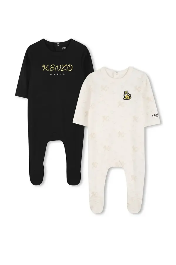 Kenzo kids Pamučni kombinezoni za bebe Kenzo Kids 2-pack