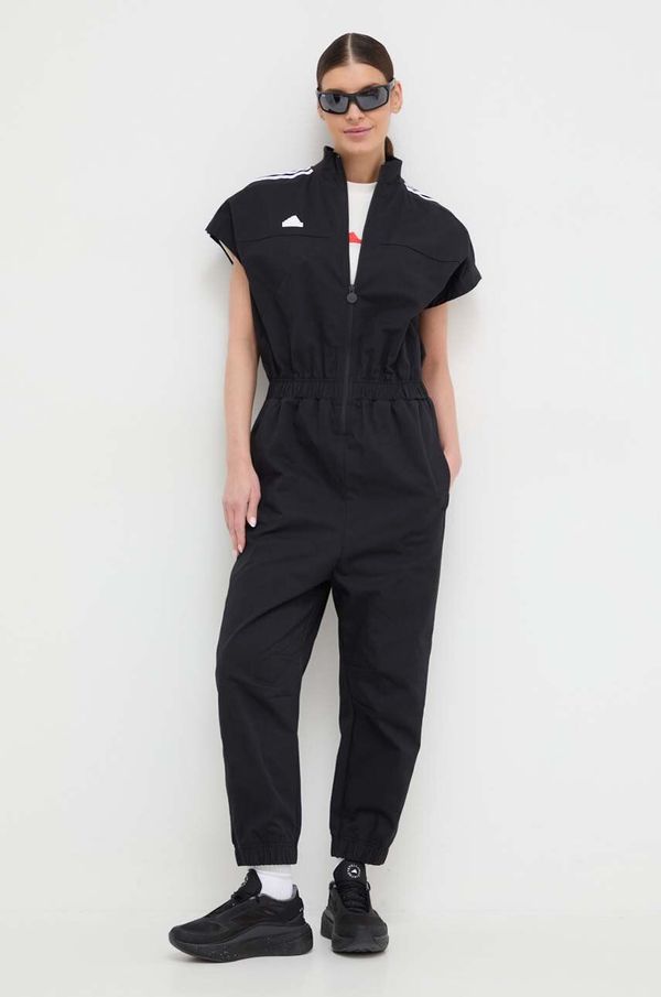 adidas Pamučni kominezon adidas TIRO boja: crna, pamučni