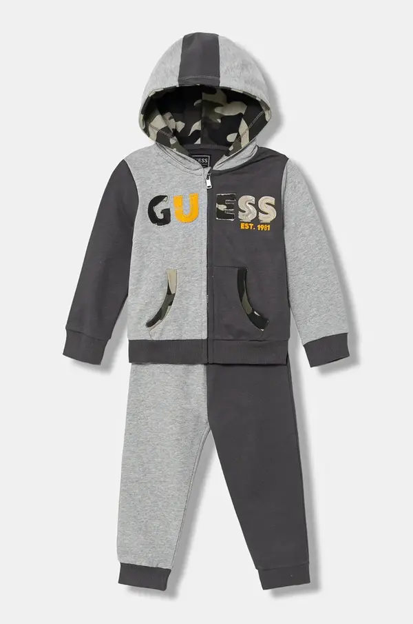 Guess Pamučni komplet trenirke za bebe Guess 2-pack