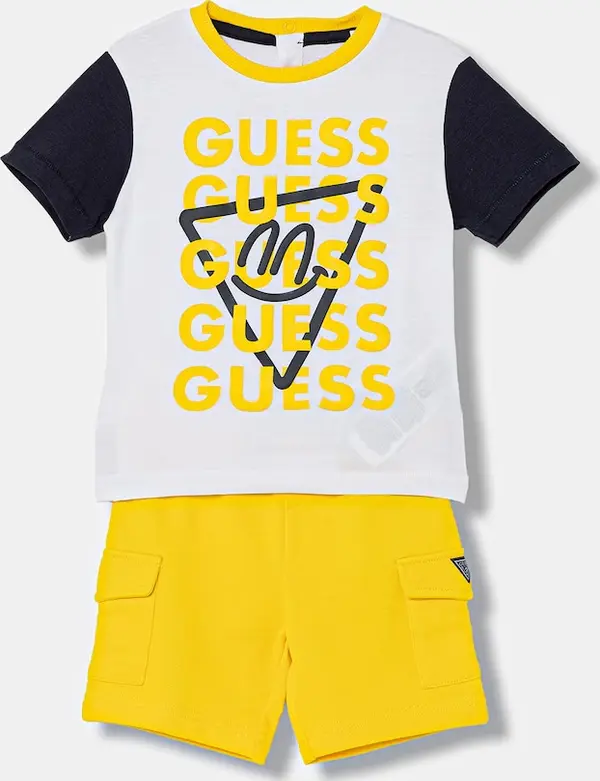Guess Pamučni komplet za bebe Guess 2-pack