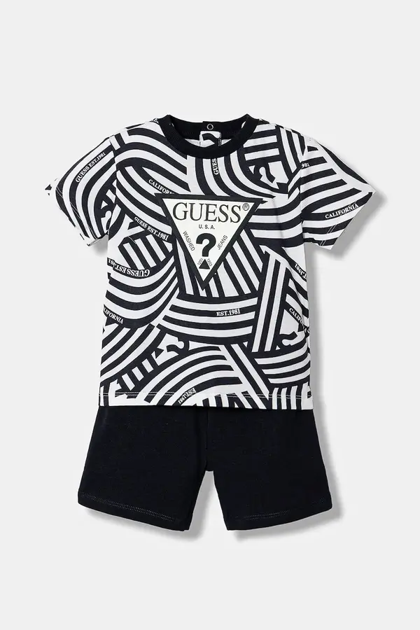 Guess Pamučni komplet za bebe Guess 2-pack