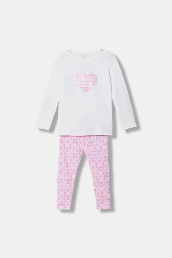 Guess Pamučni komplet za bebe Guess