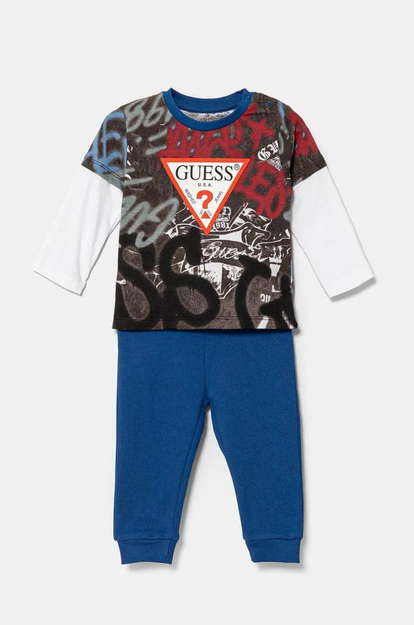 Guess Pamučni komplet za bebe Guess I5RG02 K8HM4