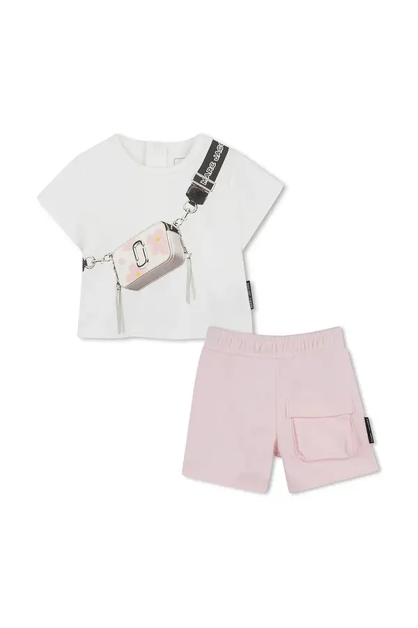 Marc Jacobs Pamučni komplet za bebe Marc Jacobs