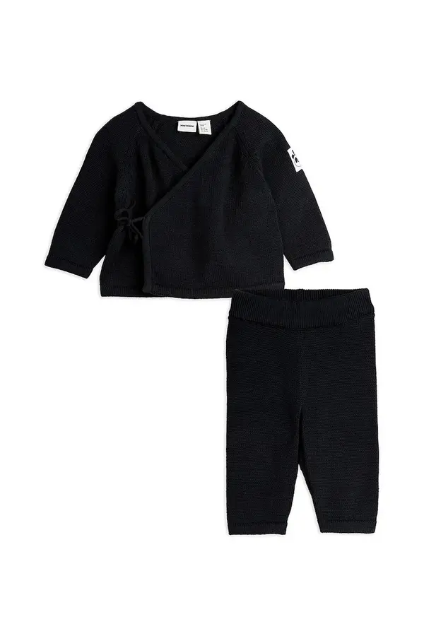 Mini Rodini Pamučni komplet za bebe Mini Rodini Fine knit