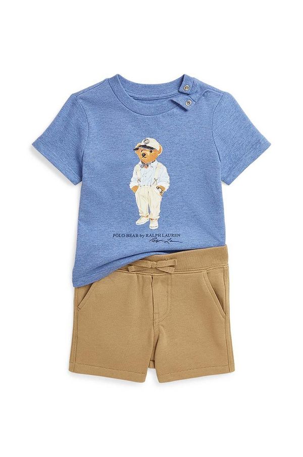 Polo Ralph Lauren Pamučni komplet za bebe Polo Ralph Lauren 3,20942E+11