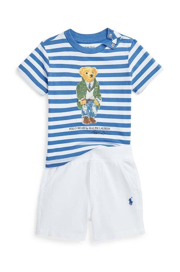 Polo Ralph Lauren Pamučni komplet za bebe Polo Ralph Lauren