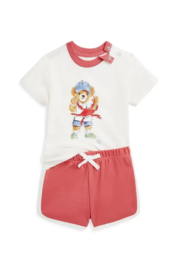 Polo Ralph Lauren Pamučni komplet za bebe Polo Ralph Lauren