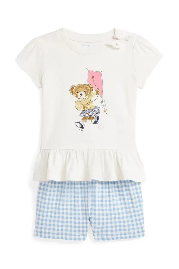 Polo Ralph Lauren Pamučni komplet za bebe Polo Ralph Lauren