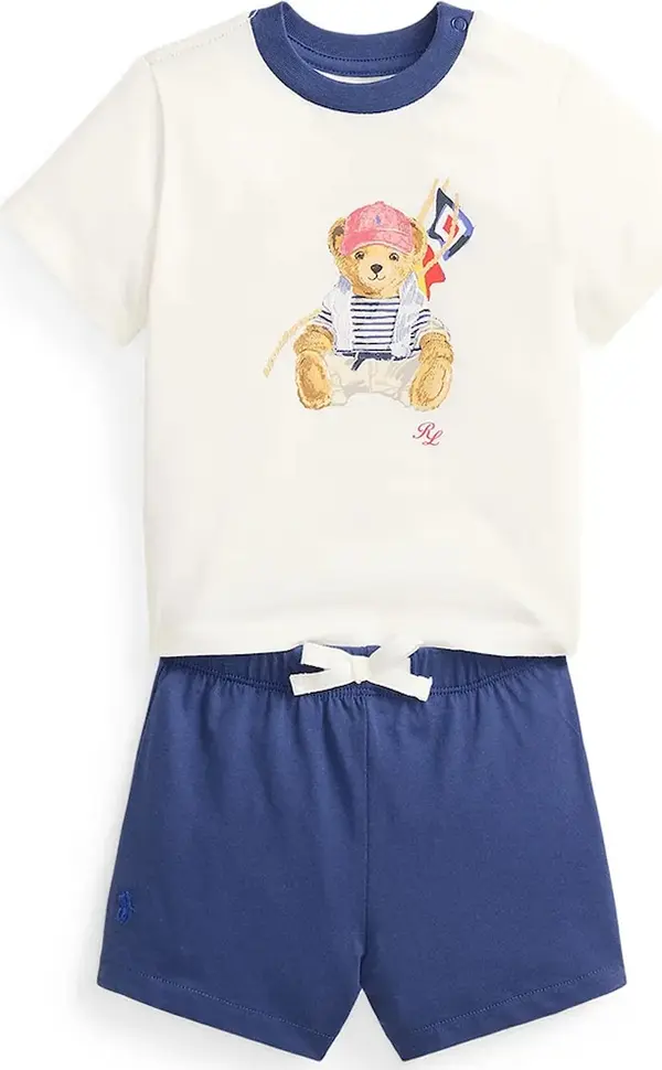 Polo Ralph Lauren Pamučni komplet za bebe Polo Ralph Lauren