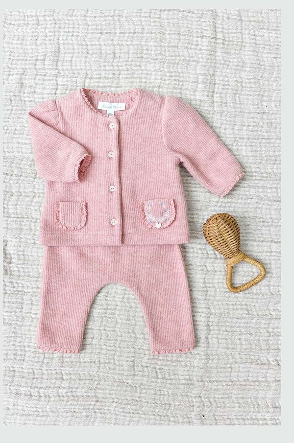 TARTINE ET CHOCOLAT Pamučni komplet za bebe Tartine et Chocolat boja: ružičasta, TZ36010