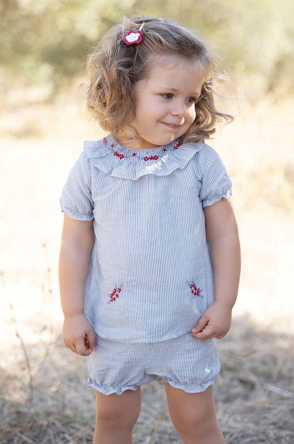 TARTINE ET CHOCOLAT Pamučni komplet za bebe Tartine et Chocolat boja: tamno plava