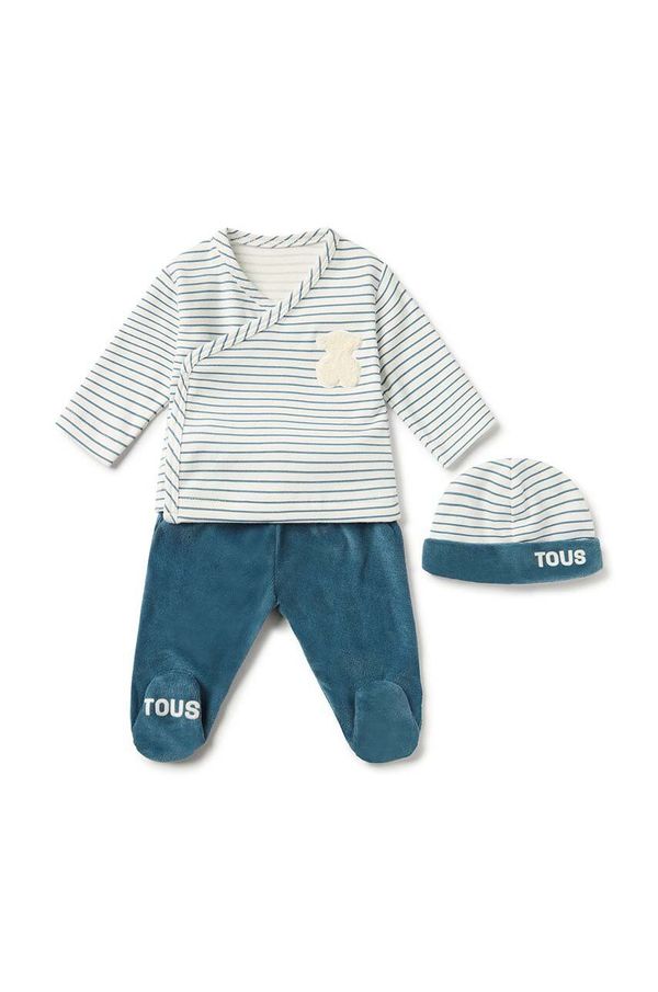 Tous Pamučni komplet za bebe Tous Classic boja: tamno plava, Classic.2102