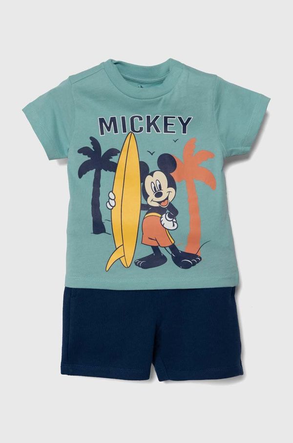 Zippy Pamučni komplet za bebe zippy boja: tirkizna