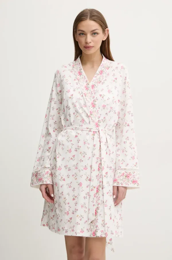 Lauren Ralph Lauren Pamučni kućni orgtač Lauren Ralph Lauren boja: bijela, ILN42408