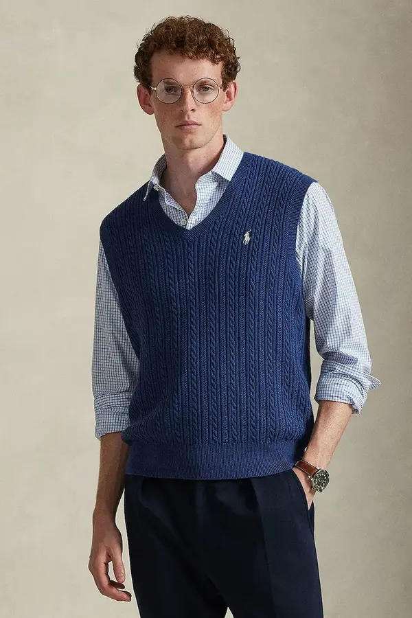Polo Ralph Lauren Pamučni prsluk Polo Ralph Lauren
