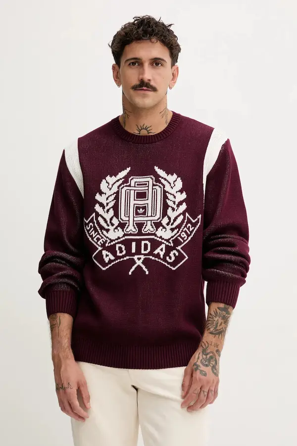 adidas Originals Pamučni pulover adidas Originals Varsity Regular