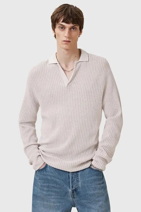 AllSaints Pamučni pulover AllSaints THOMA