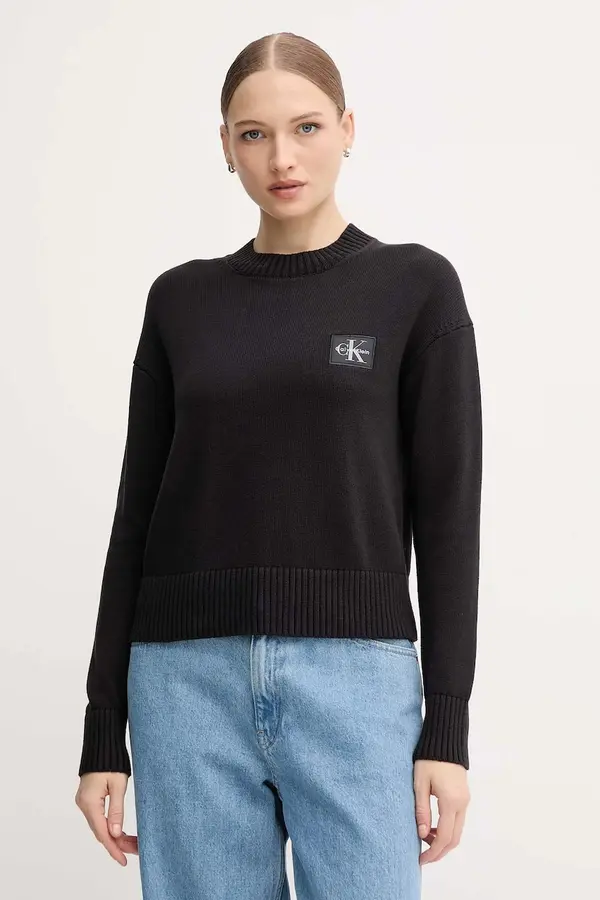 Calvin Klein Jeans Pamučni pulover Calvin Klein Jeans