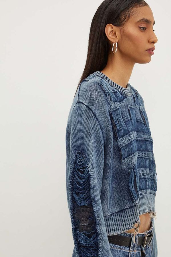 Diesel Pamučni pulover Diesel M-ROTTA A15589.0AJCZ