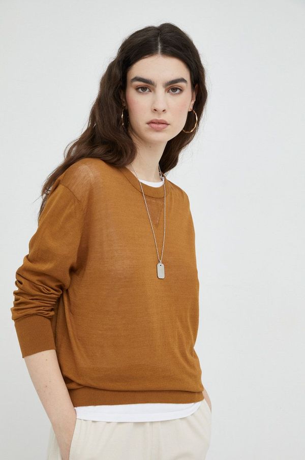 G-Star Raw Pamučni pulover G-Star Raw za žene, boja: zelena, lagani