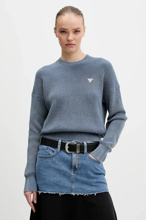Guess Jeans Pamučni pulover Guess Jeans