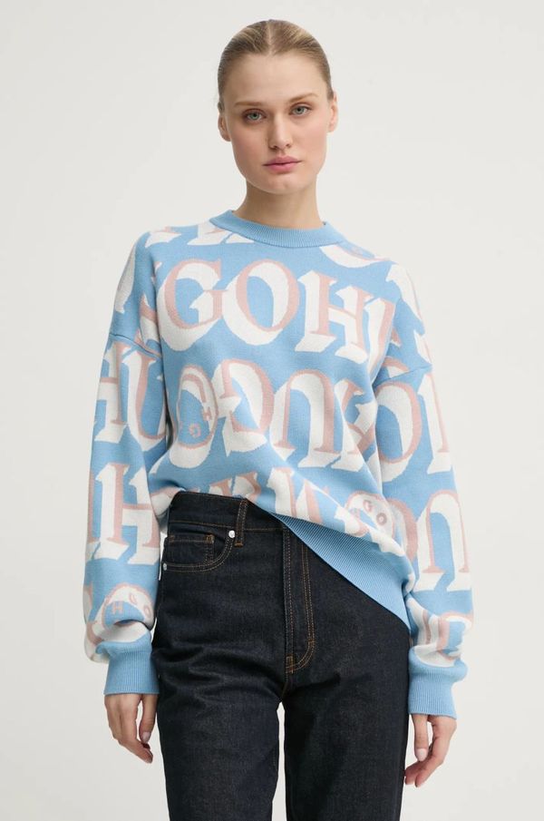 Hugo Blue Pamučni pulover Hugo Blue 50533283