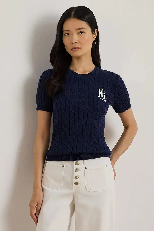 Lauren Ralph Lauren Pamučni pulover Lauren Ralph Lauren