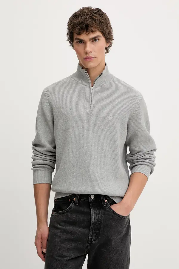 Levi's Pamučni pulover Levi's LIGHTWEIGHT HM QUARTER ZIP