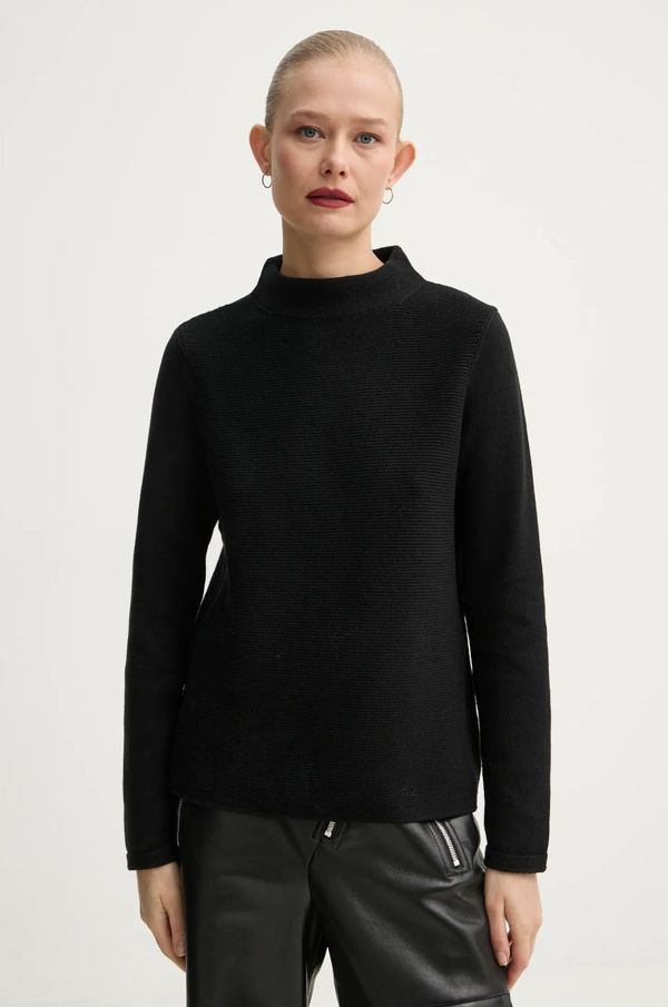 Marc O'Polo Pamučni pulover Marc O'Polo boja: crna, 411605960419