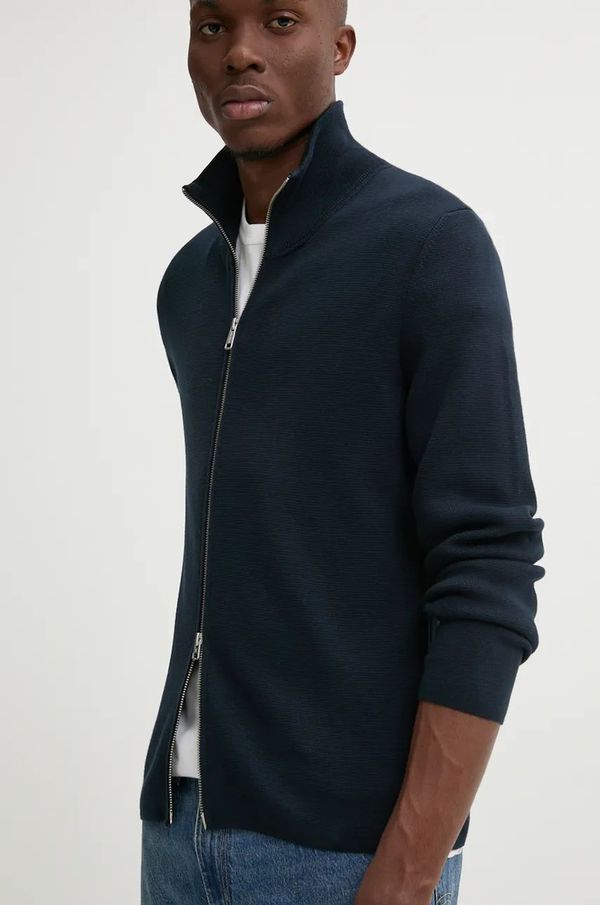 Marc O'Polo Pamučni pulover Marc O'Polo boja: tamno plava, M28501661218