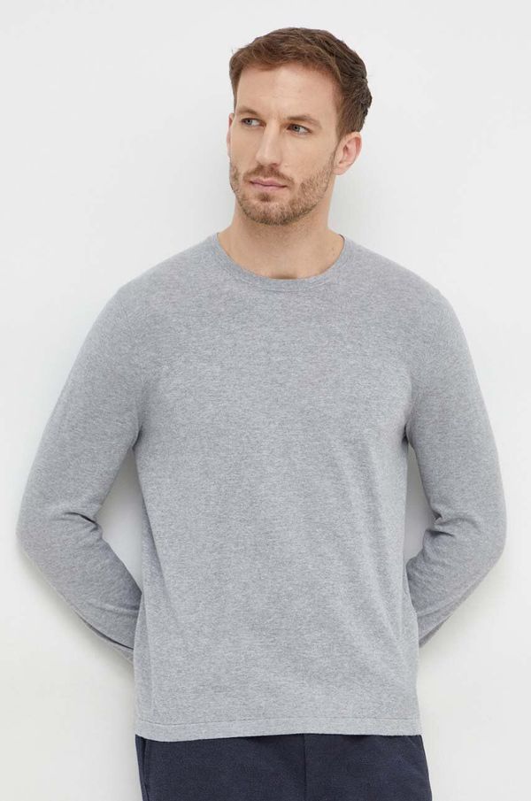 Michael Kors Pamučni pulover Michael Kors boja: siva, lagani