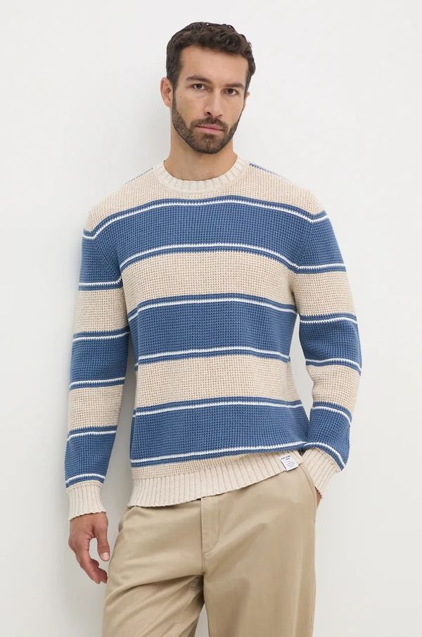 Pepe Jeans Pamučni pulover Pepe Jeans CHARLTON boja: bež, PM702451