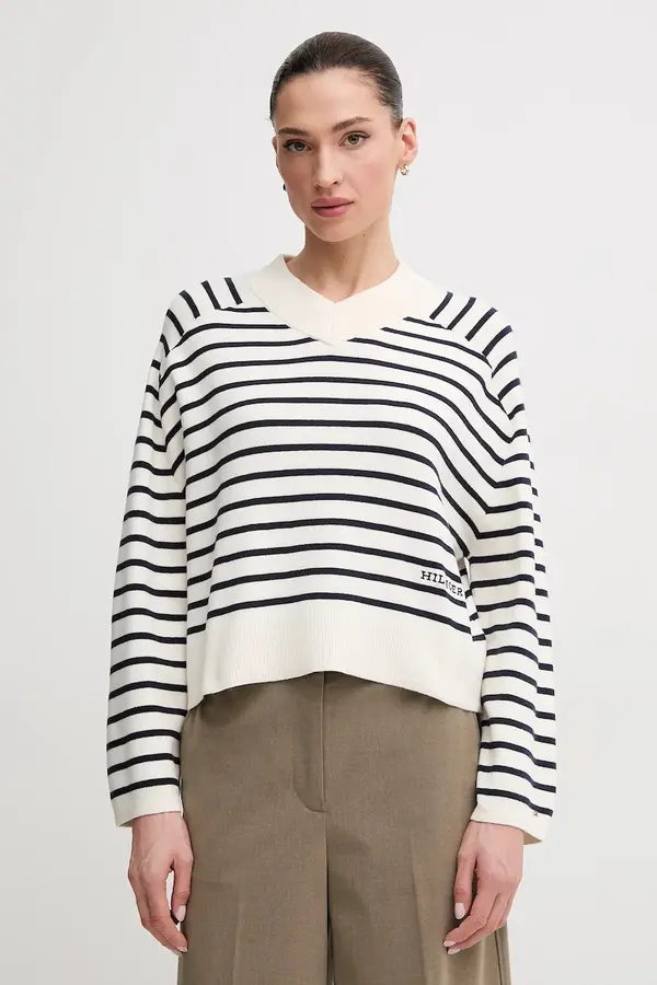 Tommy Hilfiger Pamučni pulover Tommy Hilfiger