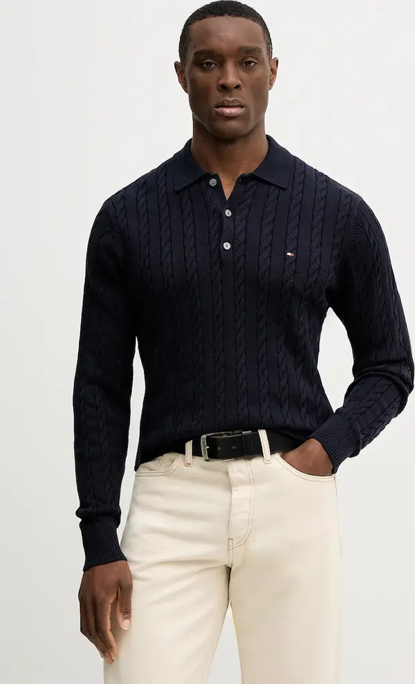 Tommy Hilfiger Pamučni pulover Tommy Hilfiger