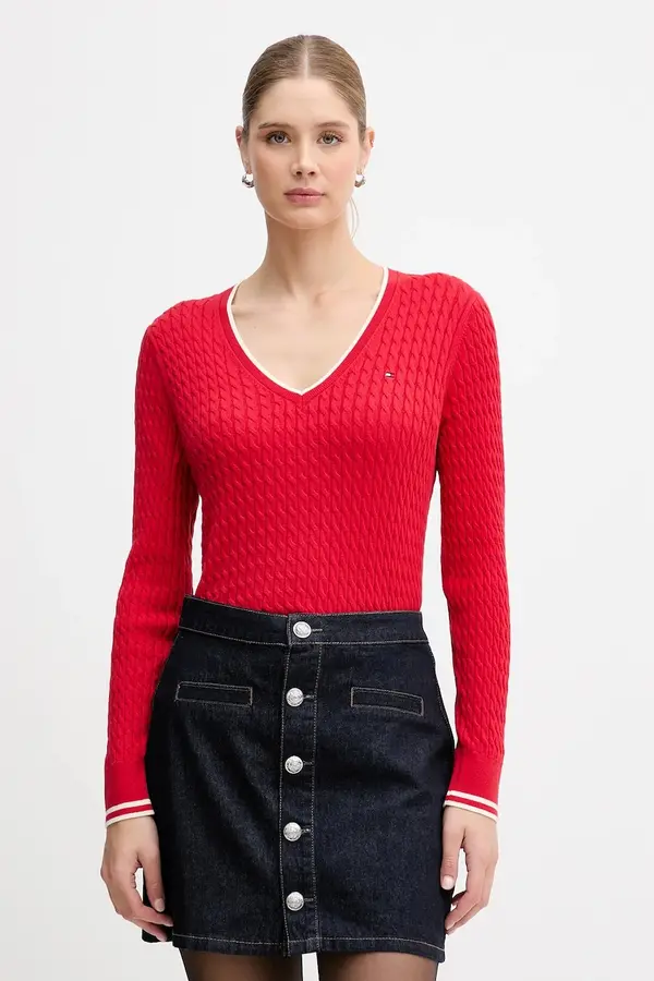 Tommy Hilfiger Pamučni pulover Tommy Hilfiger