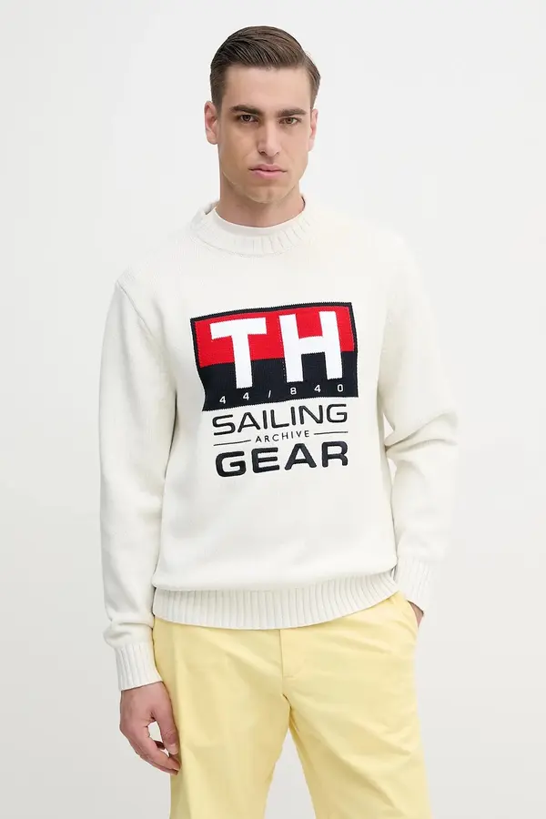 Tommy Hilfiger Pamučni pulover Tommy Hilfiger SAILING
