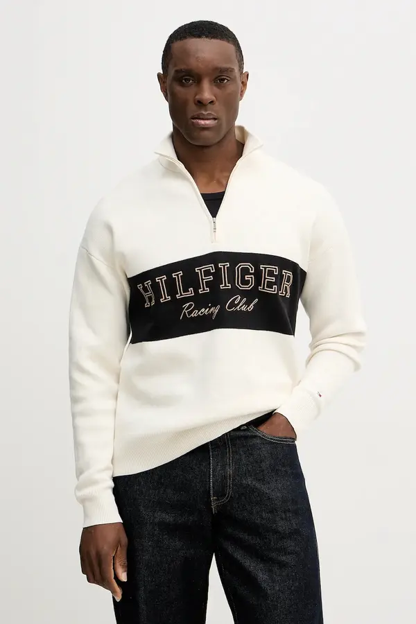 Tommy Hilfiger Pamučni pulover Tommy Hilfiger