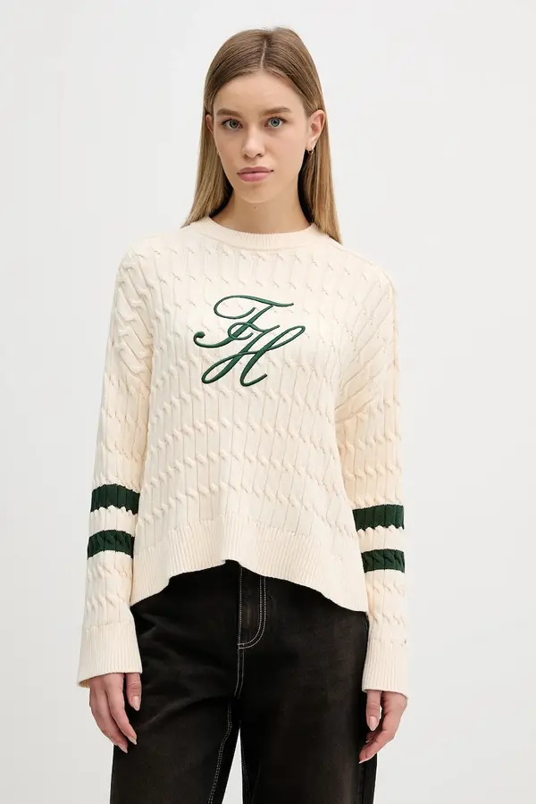 Tommy Hilfiger Pamučni pulover Tommy Hilfiger